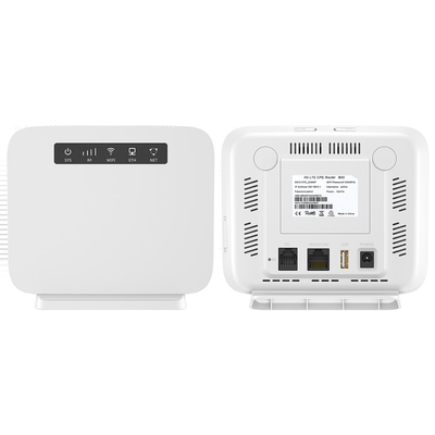 Bộ định tuyến 4G 300 Mbps cho gia đình với khe cắm thẻ sim Cat 4 ăng ten ngoài kép