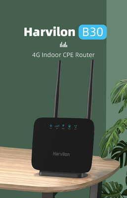 Bộ định tuyến trong nhà Cat 4 4G CPE với thẻ sim 1 Wan 1 LAN Ăng-ten ngoài
