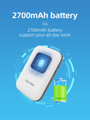 Pin 2100mAh Bộ định tuyến FDD TDD LTE 4G MIFI 150Mbps với màn hình LED