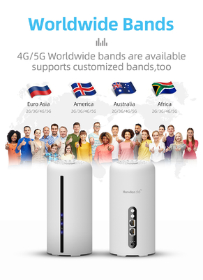 4,67Gbps Bộ định tuyến 5G LTE WiFi 6 AX3600 Di động băng tần kép NSA SA Modem không dây cho mạng 5G 4G 3G