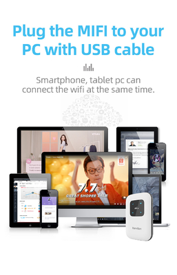 Bộ định tuyến WiFi 3G 2G bỏ túi 4G có khe cắm thẻ SIM cho nhà khai thác viễn thông