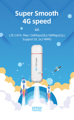 Không dây 150Mbps di động 4G USB Dongle Sim Card Dongle băng thông rộng di động