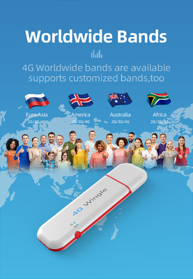 Không dây 150Mbps di động 4G USB Dongle Sim Card Dongle băng thông rộng di động