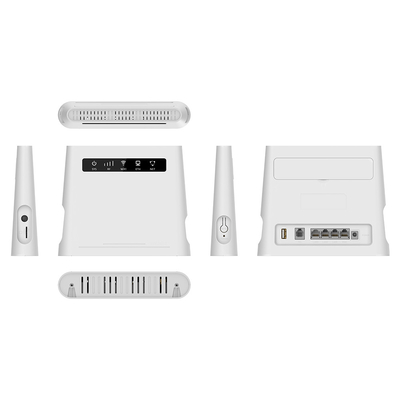 Thẻ sim Bộ định tuyến 4G CPE di động CAT4 FDD TDD LTE WCDMA GSM Mở khóa toàn cầu Ăng-ten bên ngoài