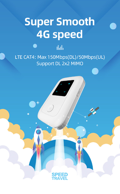 Nhà điều hành viễn thông Bộ định tuyến WiFi bỏ túi 4G với khe cắm thẻ SIM