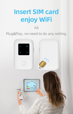 Nhà điều hành viễn thông Bộ định tuyến WiFi bỏ túi 4G với khe cắm thẻ SIM
