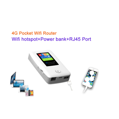 Hỗ trợ bộ định tuyến WiFi di động 4G Pocket WIFI Hotspot Hỗ trợ VPN mở với khe cắm SIM
