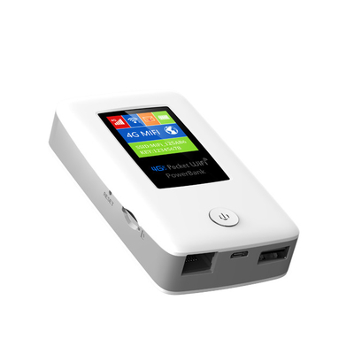 Bộ định tuyến WIFI 4G di động 5000mAh với cổng RJ45 Wan Lan