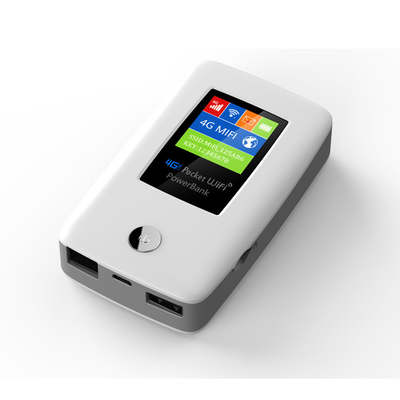 Bộ định tuyến WIFI 4G di động 5000mAh với cổng RJ45 Wan Lan
