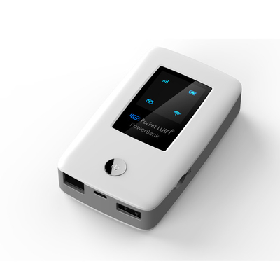 Bộ định tuyến bỏ túi không dây 4G 5000mAh với cổng RJ45 Wan Lan