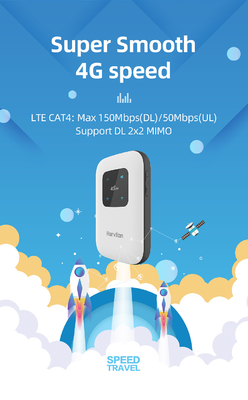 Bộ định tuyến MiFi 4g di động không dây CAT4 150Mbps hỗ trợ B12/B17/B28