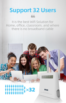 Đã mở khóa bộ định tuyến gia đình 4G với khe cắm thẻ SIM Điểm phát sóng di động CPE trong nhà