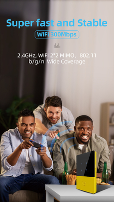 Bộ định tuyến di động 3G di động 4G Bộ định tuyến WiFi bỏ túi Xe có khe cắm thẻ sim