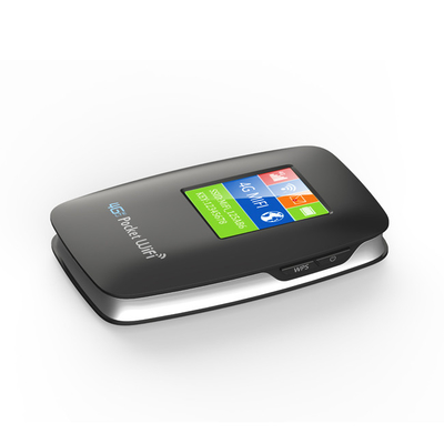 2700mAh-3000mAh Bộ định tuyến 4G Lte MiFi 150Mbps Điểm phát sóng WiFi di động 4G 15 thiết bị có màn hình LCD